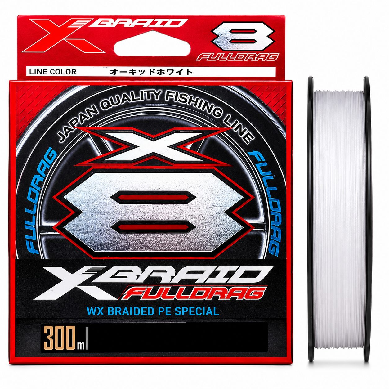 Linha Multifilamento XBraid Fulldrag X8 300m