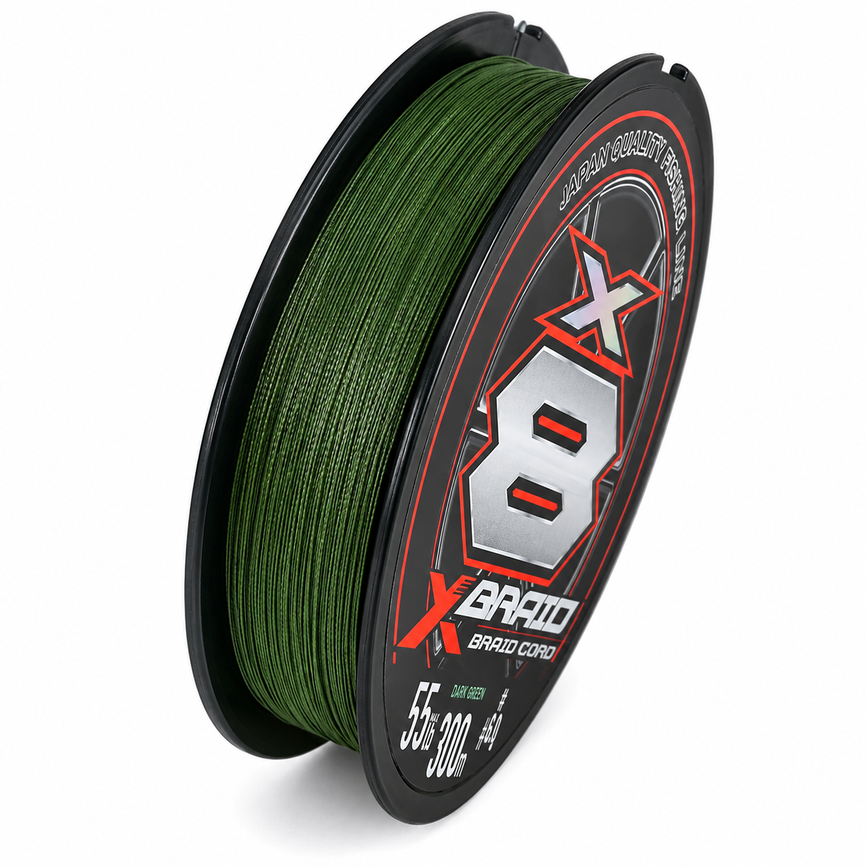 Linha Multifilamento XBraid Cord X8 300m