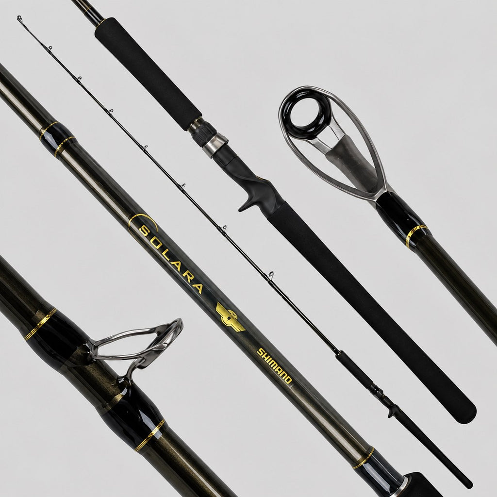 Vara Carretilha Shimano Solara SLSC60XH 6'0 20-60lb